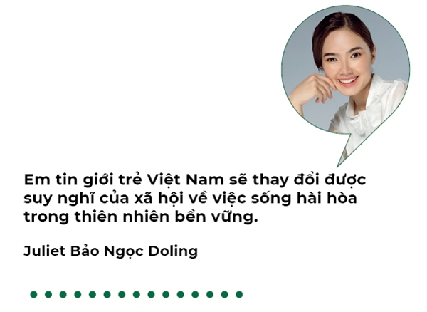 Juliet Bao Ngoc Doling: Bao ton nen la y thuc toi thieu