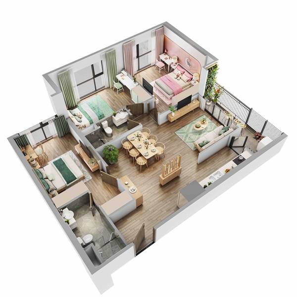 Mỗi căn hộ Pavilion Premium được trang bị thêm thiết bị Smart Home 4.0 thời thượng cùng loạt thương hiệu nội thất danh tiếng quốc tế