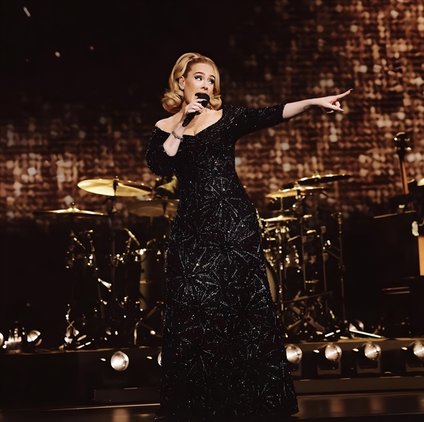 Adele diện thiết kế của CONG TRI trong đêm nhạc của cô