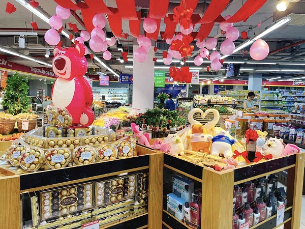 Mặt hàng socola vào dịp lễ Valentine tăng khoảng 20% so với ngày thường