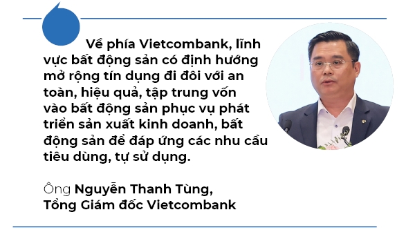 Vietcombank khang dinh khong han che cap tin dung doi voi linh vuc bat dong san
