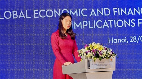 Trợ lý Bộ trưởng Ngoại giao Nguyễn Minh Hằng phát biểu khai mạc Tọa đàm
