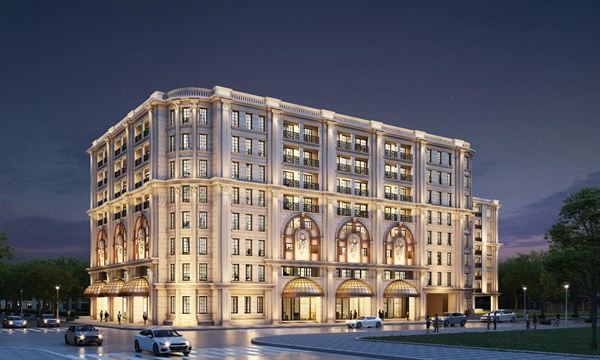 Phối cảnh dự án Khu căn hộ hàng hiệu The Ritz-Carlton Residences, Hanoi tại The Grand. Ảnh: Masterise Homes