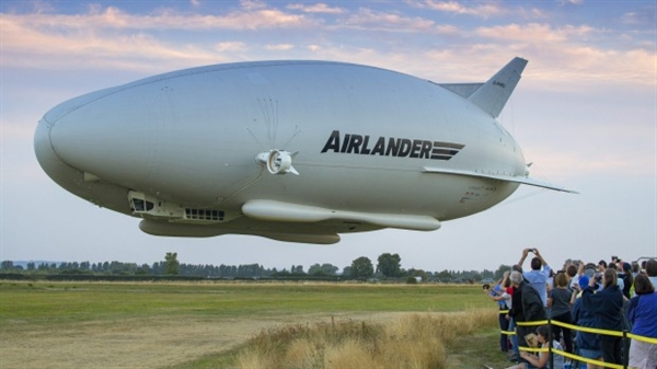 Khinh khí cầu giúp vận chuyển hàng hóa đến những noi chưa có đường bộ, đường sắt hoặc sân bay. Ảnh: Airlander 