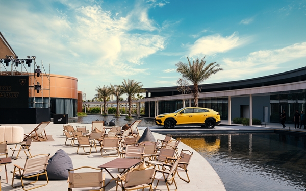 Sự kiện ra mắt xe Lamborghini được tổ chức tại The Global City Sales Gallery