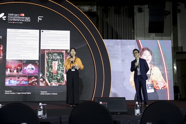 Ông Đức Bùi - Giám đốc sáng tạo cùng Khánh Ngọc - COO của FPDB Studio chia sẻ về chủ đề tầm quan trọng của chiến lược marketing số.
