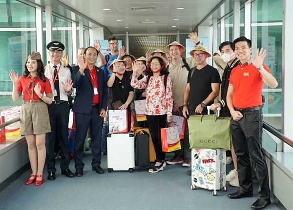 Các đường bay mới của Vietjet thu hút khách du lịch, thu hút các nhà đầu tư quốc tế đến với Việt Nam.