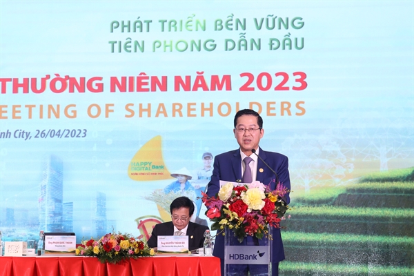 Ông Phạm Quốc Thanh – Tổng giám đốc HDBank.