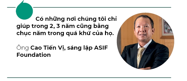 Ong Cao Tien Vi, sang lap ASIF: “Den luc toi dong gop lai cho cong dong”