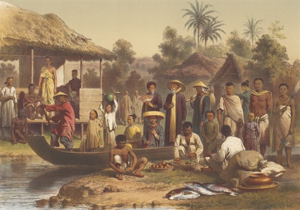 Trang phục của người An Nam, người Campuchia và người Xiêm (L. Delaporte)