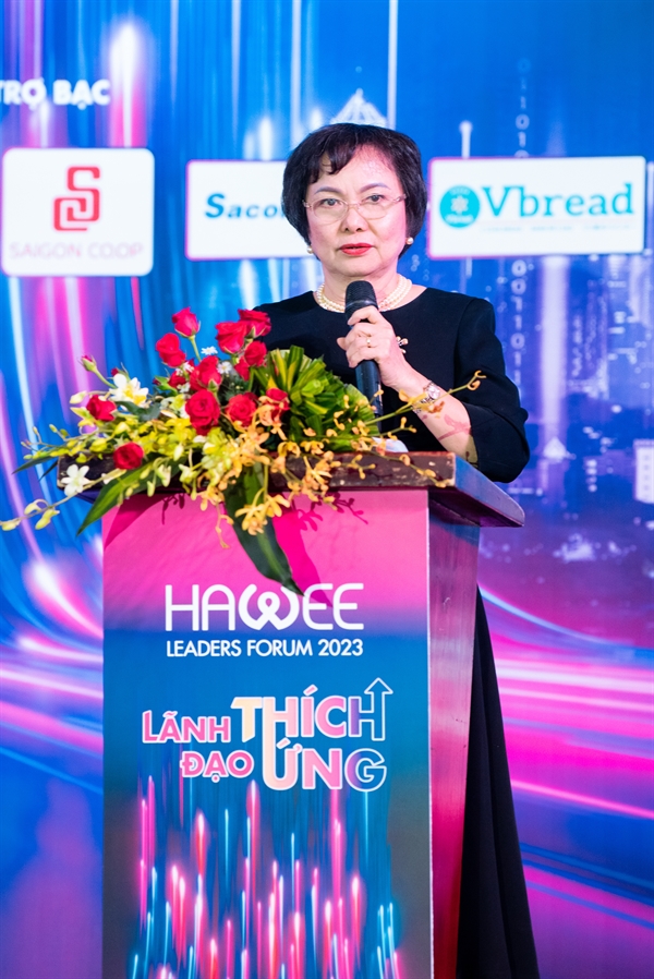 Bà Cao Thị Ngọc Dung - Chủ tịch HAWEE 