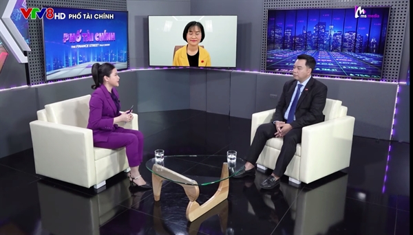 Ông Mạc Quốc Anh tại Talkshow Phố Tài chính. Ảnh chụp màn hình 