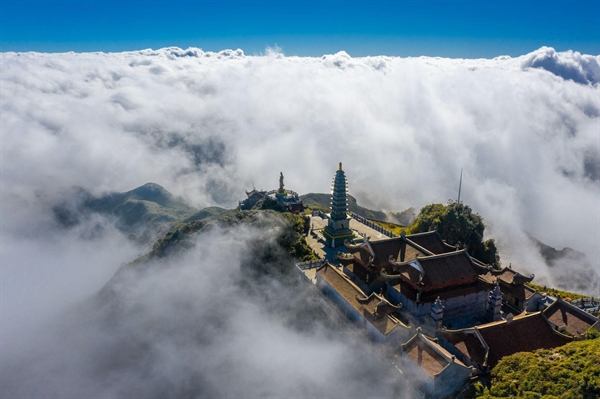 Fansipan is also known as “Gateway to the Sky”. Credit: Le Hoang Vu