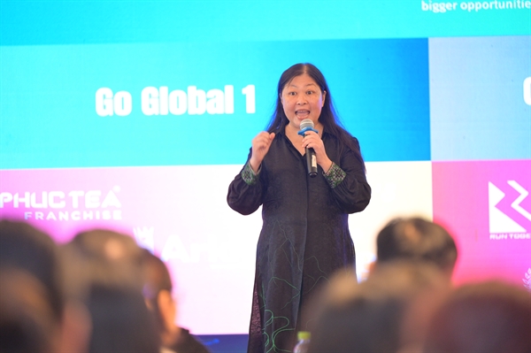 Bà huyên gia nhượng quyền quốc tế, sáng lập kiêm Chủ tịch Go Global Holdings.
