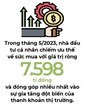 Nha dau tu ca nhan mua rong hang ngan ti dong trong thang 5
