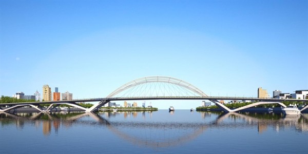 Cầu Thủ Thiêm 4 dự kiến được thực hiện trong giai đoạn 2024 – 2028. Ảnh: Sở Quy hoạch và Kiến trúc TP HCM
