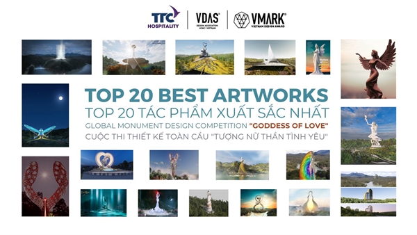 Top 20 tac pham xuat sac nhat cua cuoc thi thiet ke toan cau “Tuong Nu than Tinh yeu” lo dien