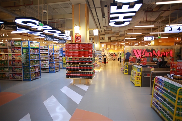 WinMart Thăng Long nằm trong “top” siêu thị lớn nhất trong hệ thống WinCommerce với diện tích kinh doanh lên đến 2120 m2.