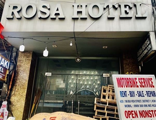 A hotel situated on Bùi Viện Street in District 1, a bustlling area popular with backpackers, has closed. Photo by Bo Xuan Hiep.