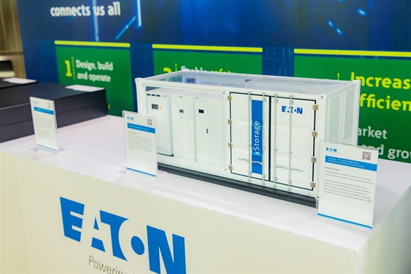 Sản phẩm lưu trữ điện năng được Eaton ra mắt tại sự kiện
