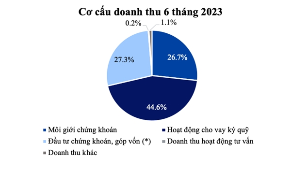 Chung khoan HSC: Doanh thu 6 thang dau nam dat hon 1.018 ti dong