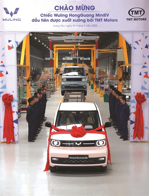 Notably, Chinese car brands such as BYD, Haima, Chery, Wuling... about to be sold in Vietnam will all have competitive electric vehicle products in many segments. Photo: TL