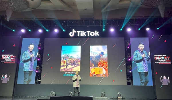 Ông Shou Chew, Giám đốc Điều hành của TikTok đề cập đến thương hiệu Ba Thức Food