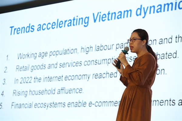 bà La Ngọc Việt Thương, Giám đốc Điều hành, Công ty Nghiên cứu thị trường Cimigo Việt Nam 