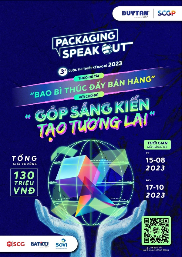 Khoi dong Cuoc thi thiet ke bao bi SCGP Packaging Speak Out 2023 - Viet Nam