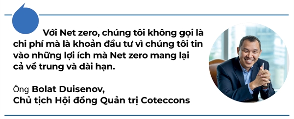 Coteccons chac nen mong Net Zero