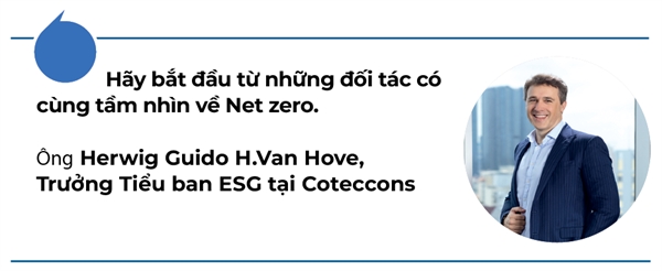 Coteccons chac nen mong Net Zero