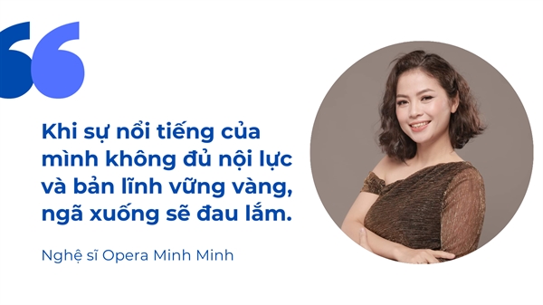 Nghe si Opera Minh Minh: Am nhac la hanh trinh kham pha ban than