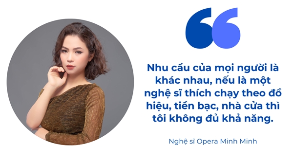 Nghe si Opera Minh Minh: Am nhac la hanh trinh kham pha ban than