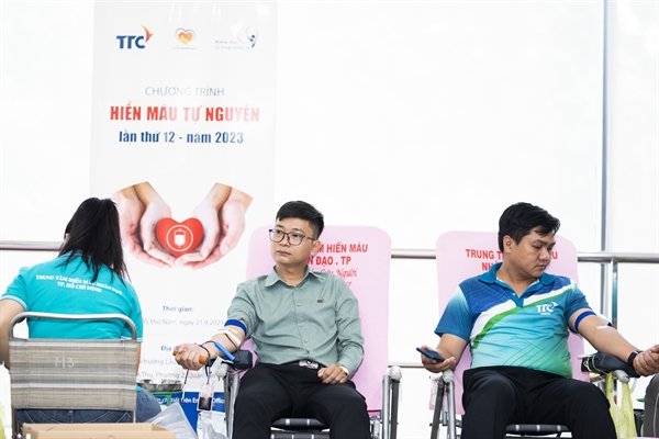 Với tôn chỉ “Vì cộng đồng, phát triển địa phương”, chương trình hiến máu tự nguyện không chỉ được tổ chức tại TP.HCM mà còn được tiếp nối tại các đơn vị thành viên của Tập đoàn TTC trên cả nước.