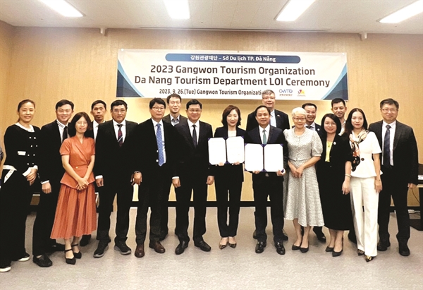 Hiệp hội Doanh nhân và Đầu tư Việt Nam - Hàn Quốc (VKBIA) vừa tiếp đoàn công tác cấp cao của thành phố Đà Nẵng. Ảnh: TL.