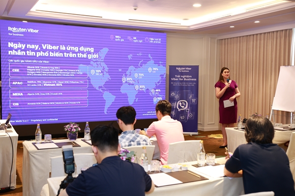Bà Berina Tanovic - Giám đốc Kinh doanh tại Rakuten Viber