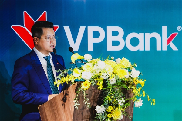 VPBank 1 - Ông Ngô Chí Dũng, Chủ tịch HĐQT VPBank phát biểu tại sự kiện