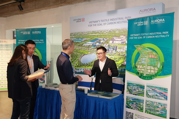 Aurora IP, đại diện Việt Nam duy nhất tại Hội nghị thượng đỉnh quốc tế về trung hòa carbon ngành dệt may 2023