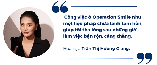 Hoa hau Huong Giang: Nu cuoi la lieu phap chua lanh tam hon toi