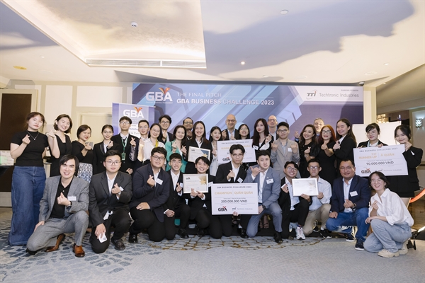 German Business Association is dedicated to nurturing Vietnam’s young talent, transforming their innovative business ideas into reality through its annual start-up competition. Photo: GBA