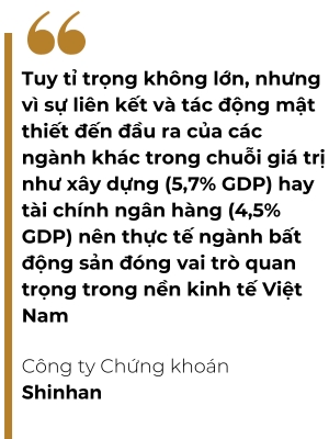 Chi chiem khoang 4% tong GDP Viet Nam, tai sao bat dong san lai rat quan trong?