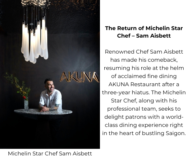 Indulging in Refined Cuisine with a Michelin Star Chef in Saigon