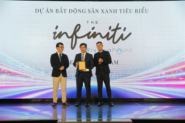 Dự án The Infiniti của KEPPEL VIỆT NAM được được vinh danh là Dự án Bất động sản xanh tiêu biểu. Ảnh: Quý Hòa. 