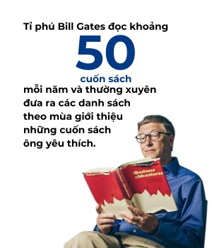 Ti phu Bill Gates tiet lo 3 cuon sach dang doc