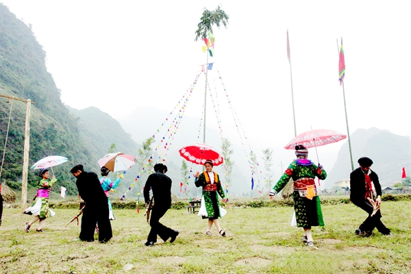 Lễ hội mùa Xuân đặc sắc của dồng bào vùng núi phía Bắc.