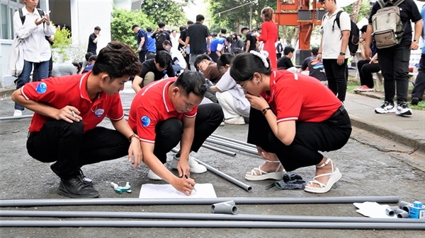 Sự kiện “Ngày hội ngành Nước” do Nhựa Bình Minh hỗ trợs tổ chức cho các bạn sinh viên của 4 trường đại học tại TP.HCM.