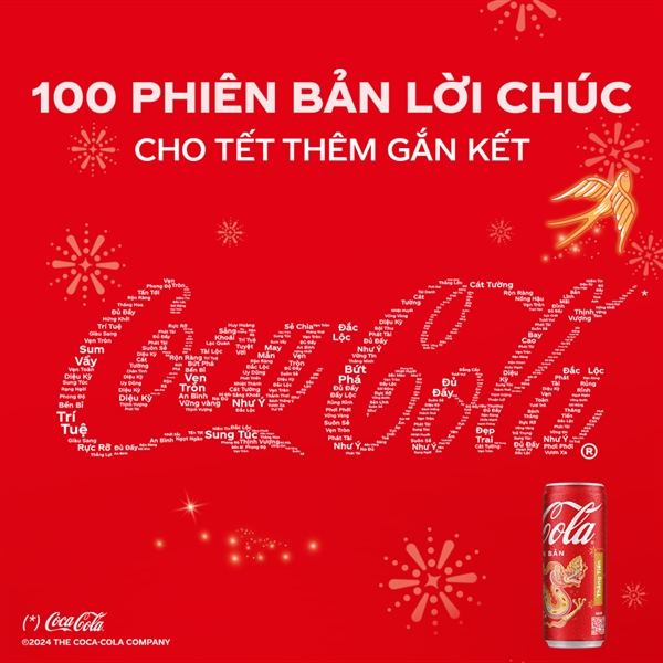Coca-Cola lan toa thong diep “Gan ket lam nen Tet dieu ky
