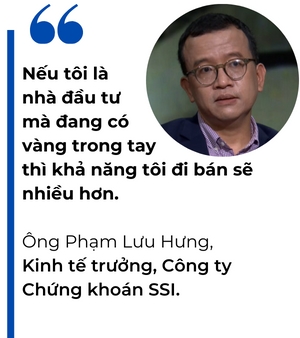 Gia vang “leo dinh”, chuyen gia noi gi?