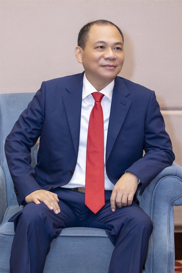 Ông Phạm Nhật Vượng, Tổng Giám đốc VinFast