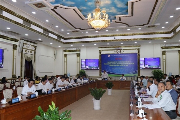 Hội thảo “Trí thức NVNONN góp ý về các giải pháp thu hút và phát huy hiệu quả nguồn lực kiều hối trên địa bàn TP. Hồ Chí Minh”.